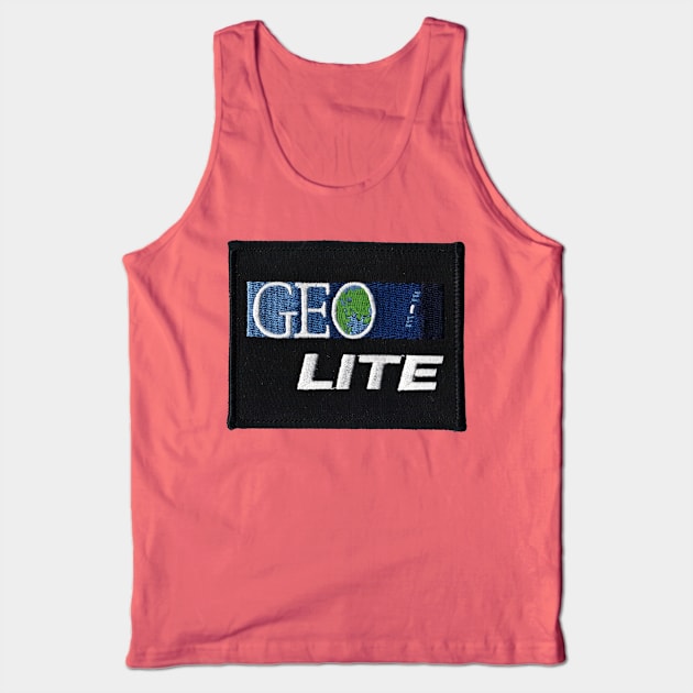 NROL 18 Geo Lite Logo Tank Top by Spacestuffplus